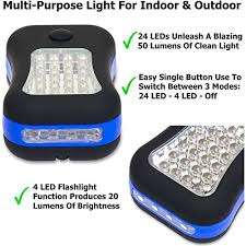 4 pack Multifunction superbright 28LED Light - Hang, Hold, Magnetic