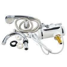 Instant heating water faucet with handshower