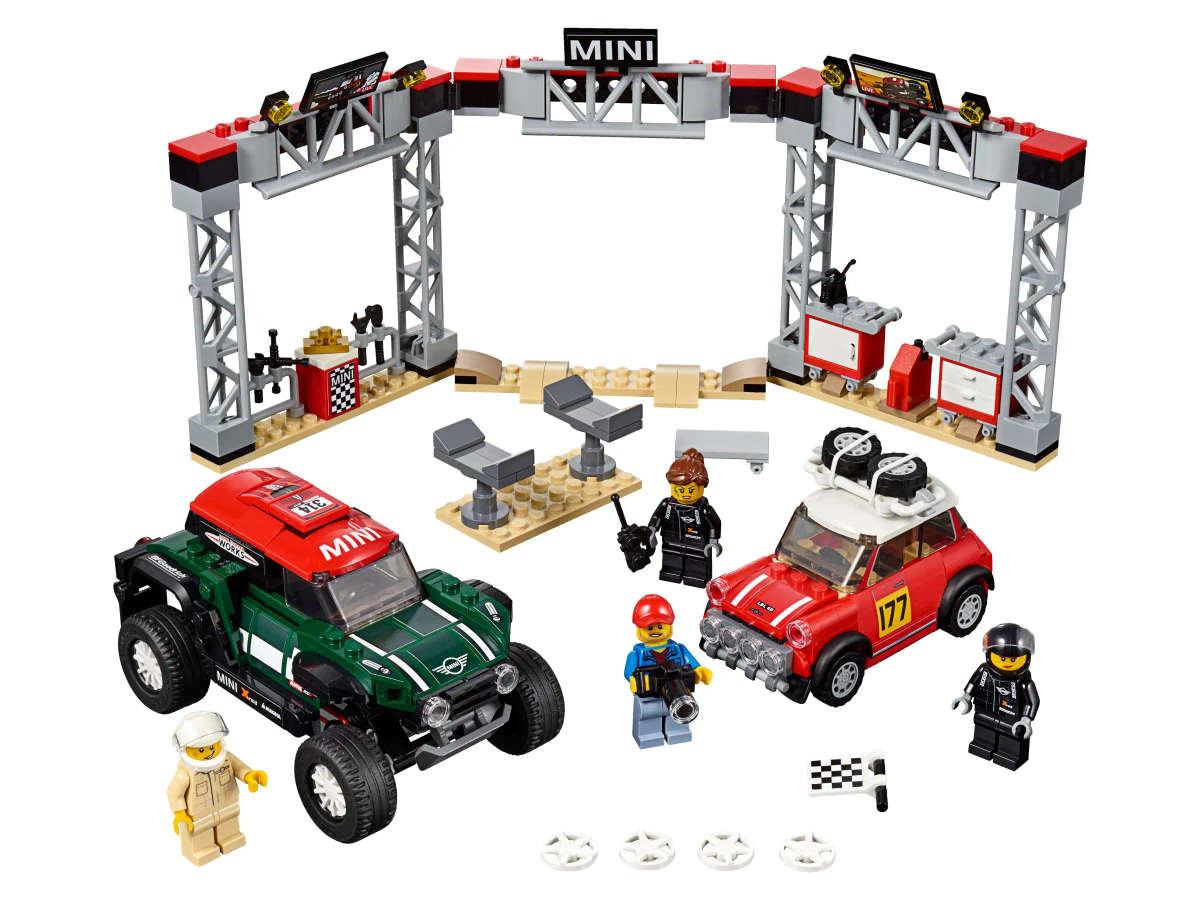 LEGO Speed Champions - 1967 Mini Cooper S Rally and 2018 MINI John Cooper Works Buggy (75894)