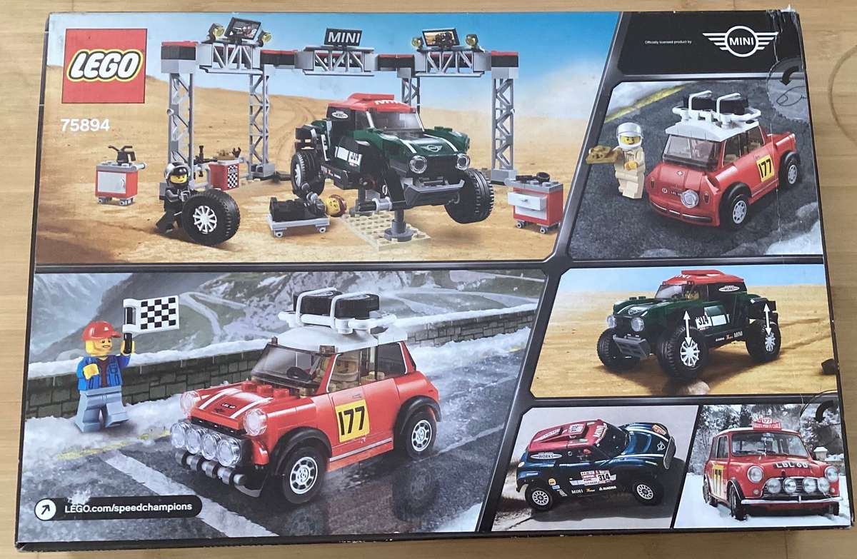 LEGO Speed Champions - 1967 Mini Cooper S Rally and 2018 MINI John Cooper Works Buggy (75894)