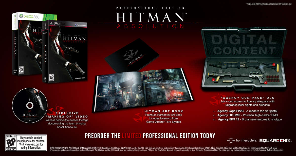 Hitman Absolution - Professional Edition (PS3)