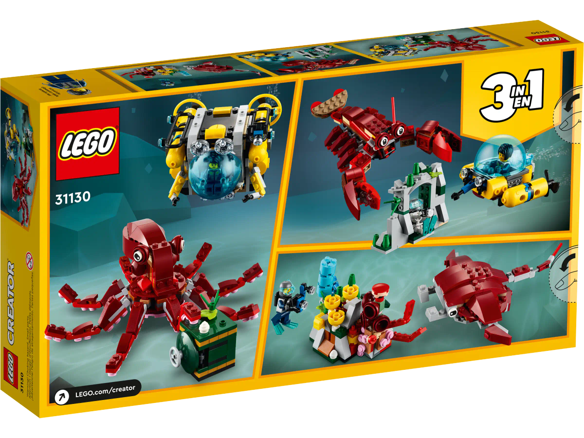 LEGO® Creator 3 in 1 - Sunken Treasure Mission (31130)