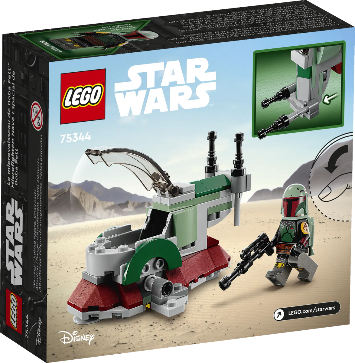 LEGO® Star Wars - Boba Fett's Starship Microfighter (75344)