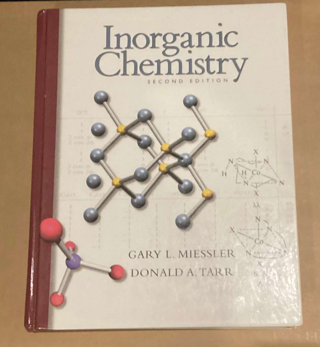 Inorganic Chemistry - 2nd Edition by Gary L. Miessler & Donald A. Tarr