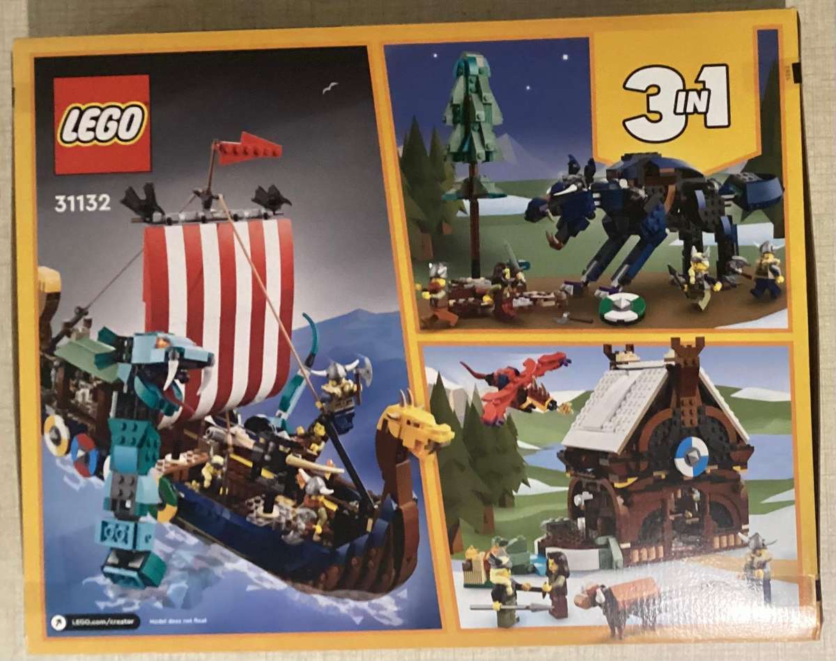 LEGO® Creator 3in1 - Viking Ship and the Midgard Serpent (31132)