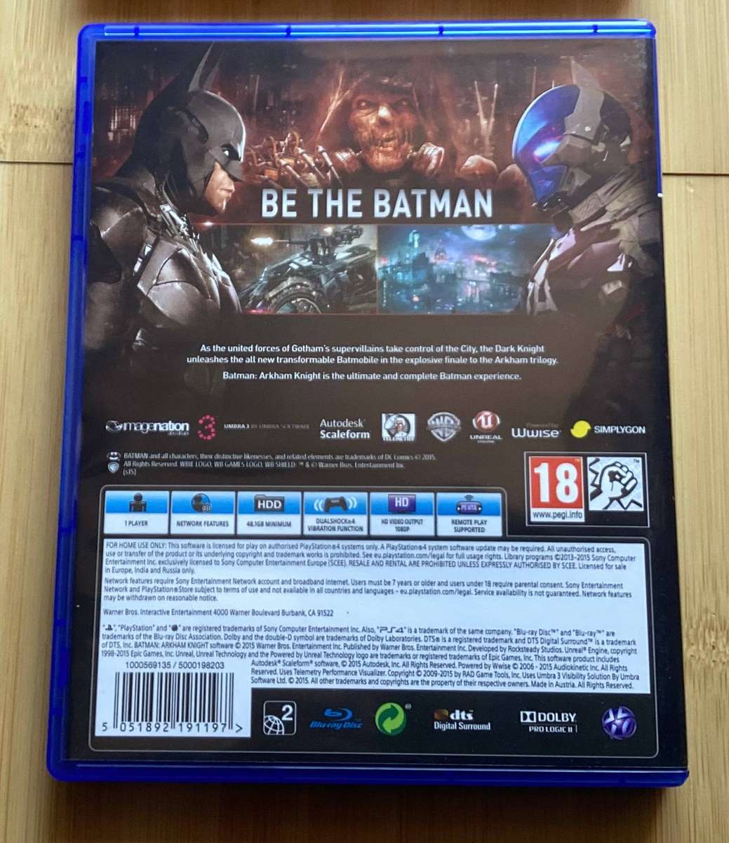 Batman Arkham Knight - Game of the Year Edition (PS4)
