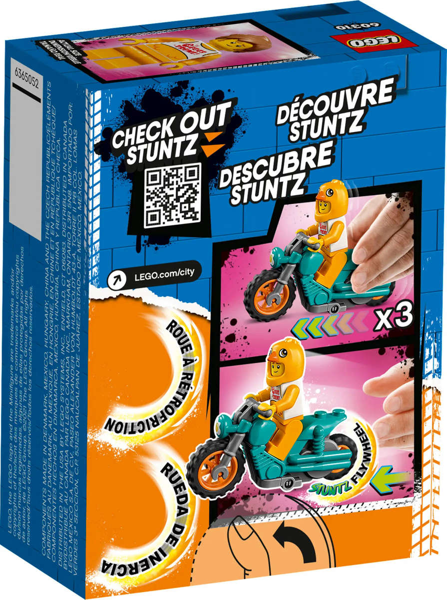 LEGO® City Stuntz - Chicken Stunt Bike (60310)