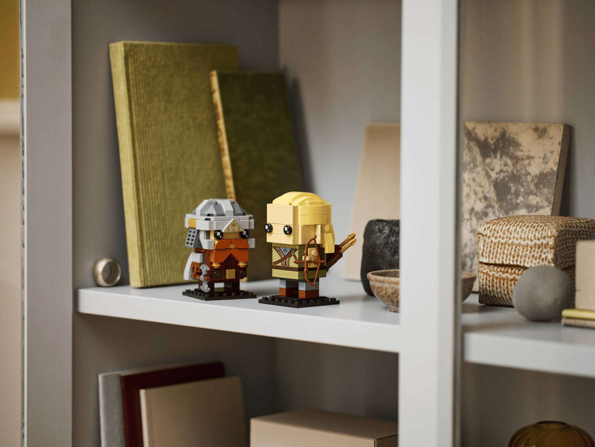 LEGO® Lord of The Rings Brickheadz - Legolas & Gimli (40751)