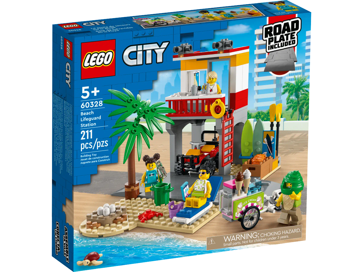 LEGO® City - Beach Lifeguard Station (60328)