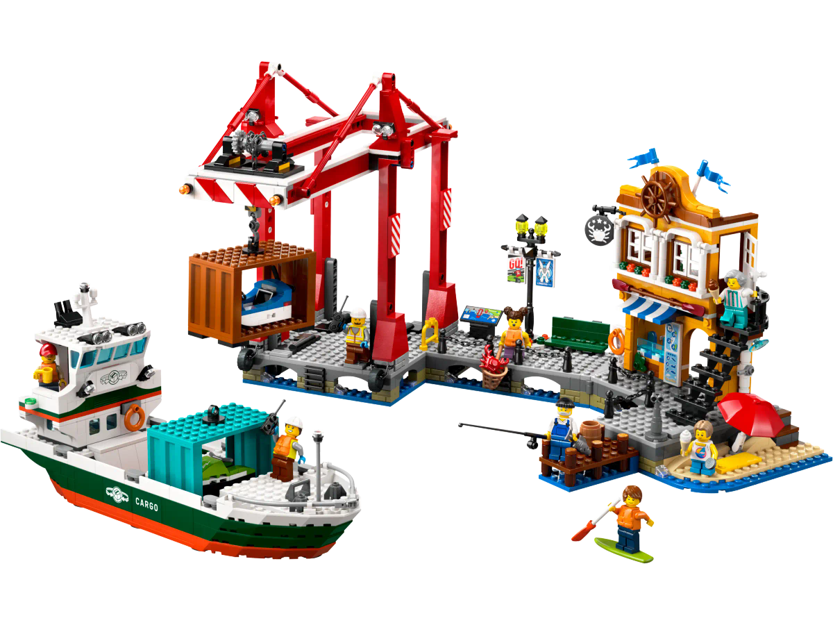 LEGO® City - Seaside Harbor with Cargo Ship (60422)