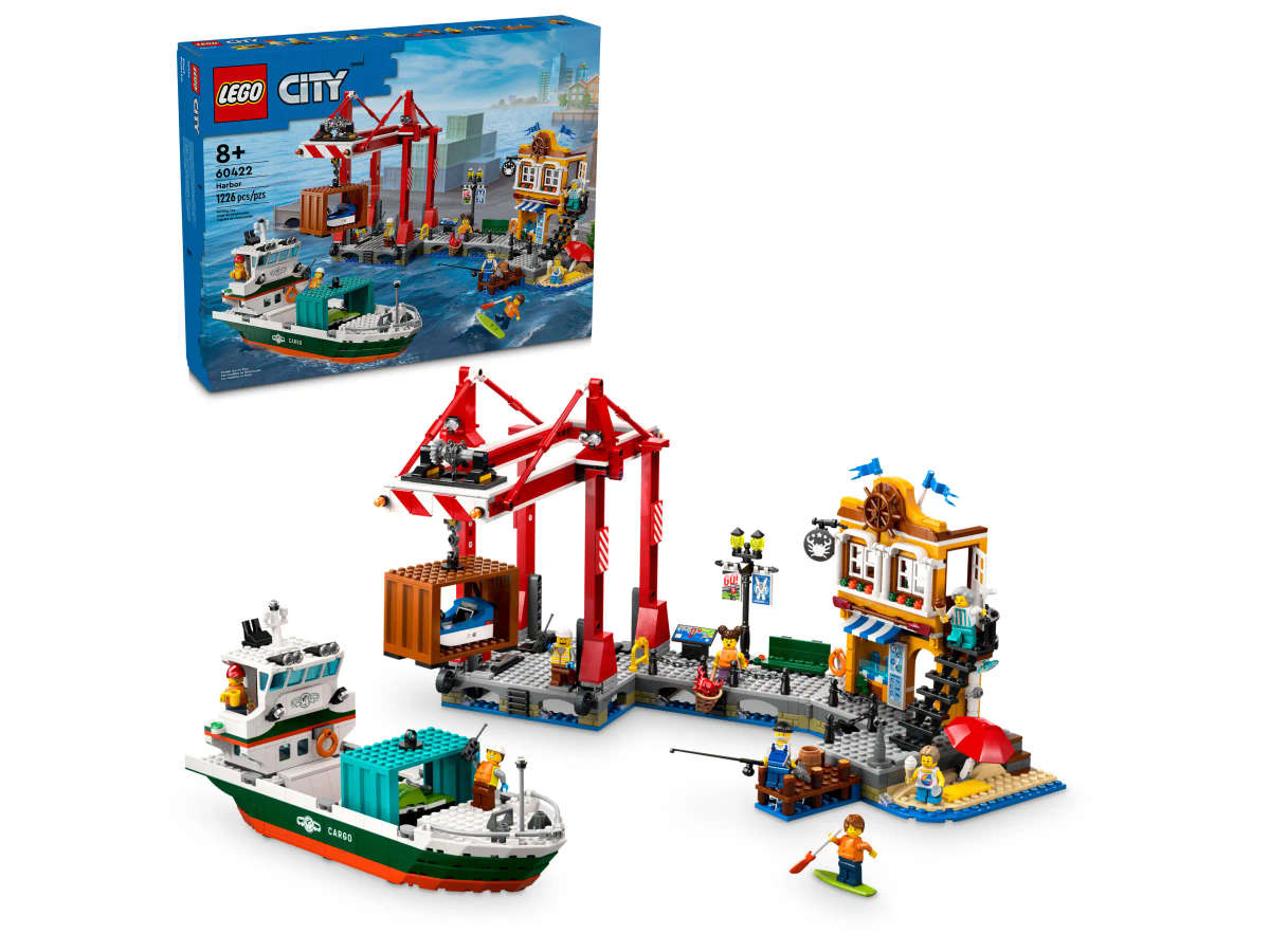 LEGO® City - Seaside Harbor with Cargo Ship (60422)