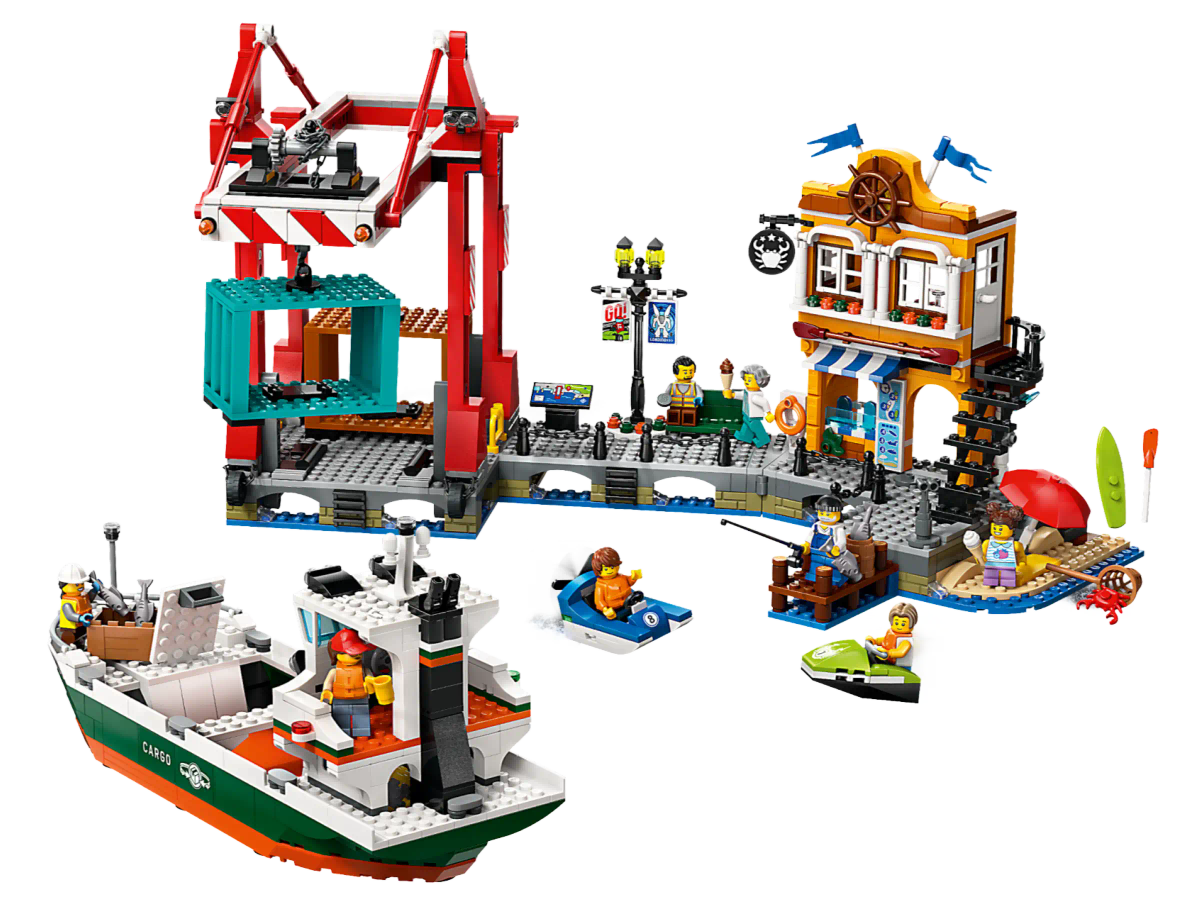 LEGO® City - Seaside Harbor with Cargo Ship (60422)