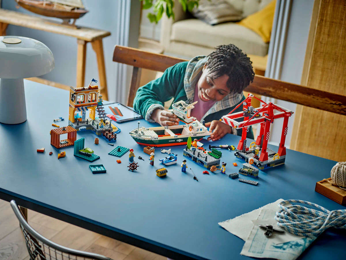 LEGO® City - Seaside Harbor with Cargo Ship (60422)