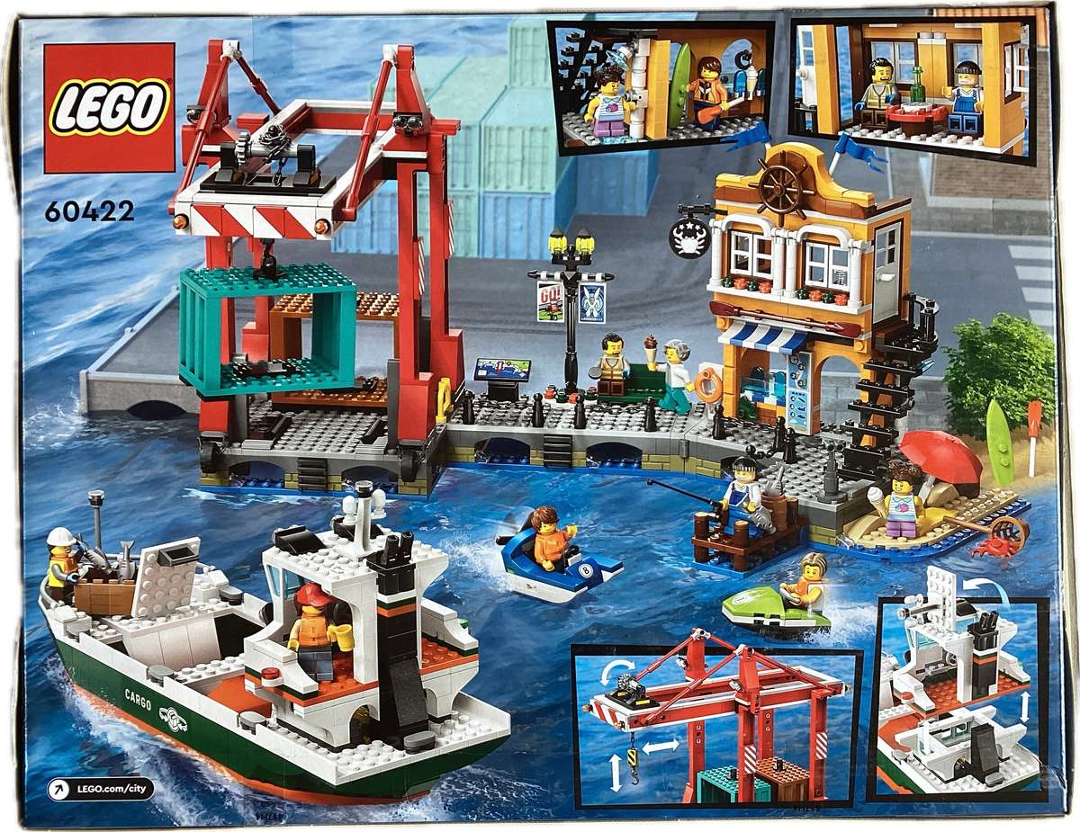 LEGO® City - Seaside Harbor with Cargo Ship (60422)