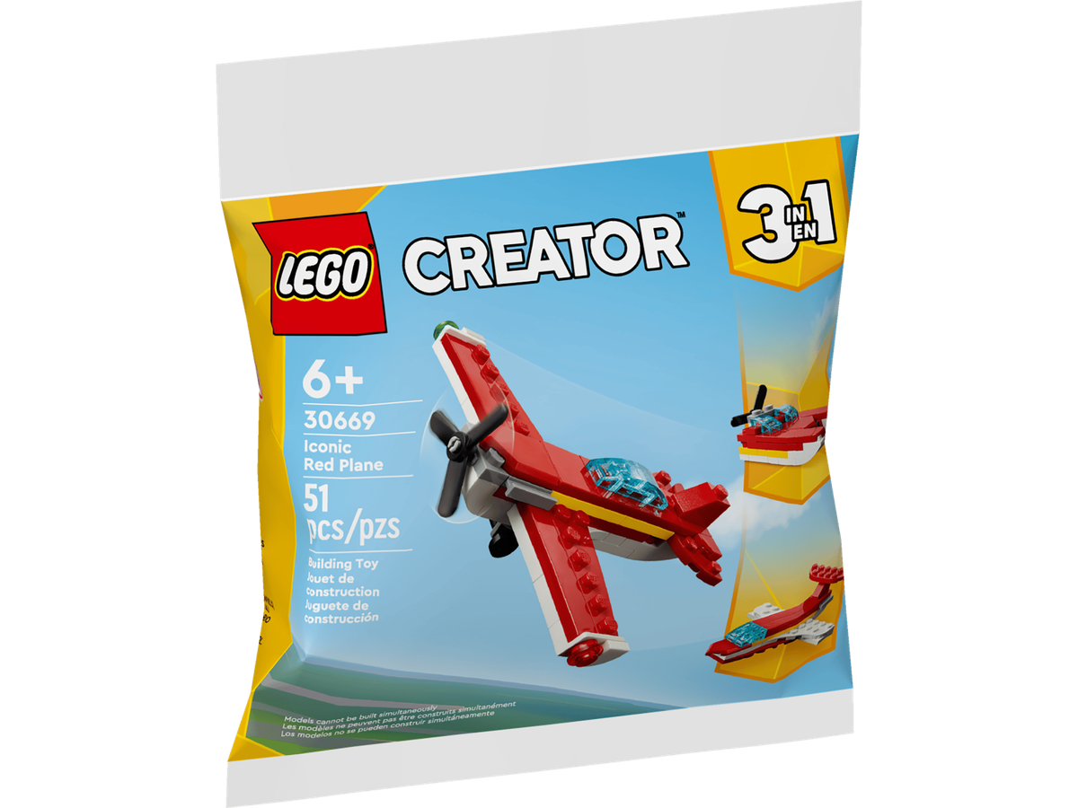 LEGO® Creator 3in1 - Iconic Red Plane (30669)