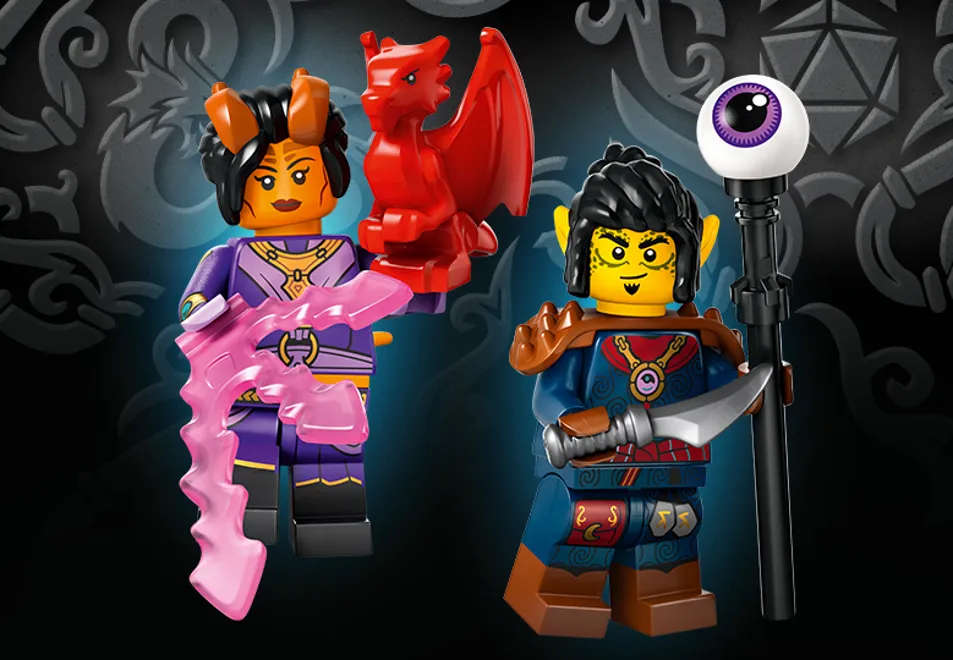 LEGO Dungeons & Dragons Minifigures (71047) - Complete set of 12