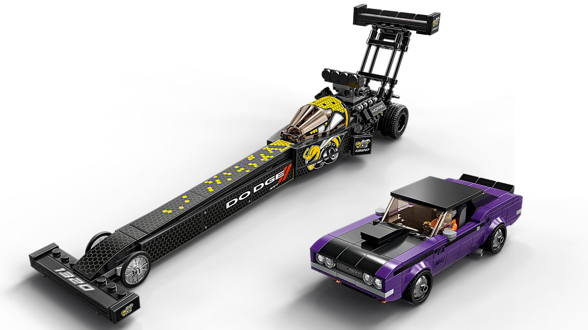 LEGO® Speed Champions - Mopar Dodge//SRT Top Fuel Dragster and 1970 Dodge Challenger T/A (76904)