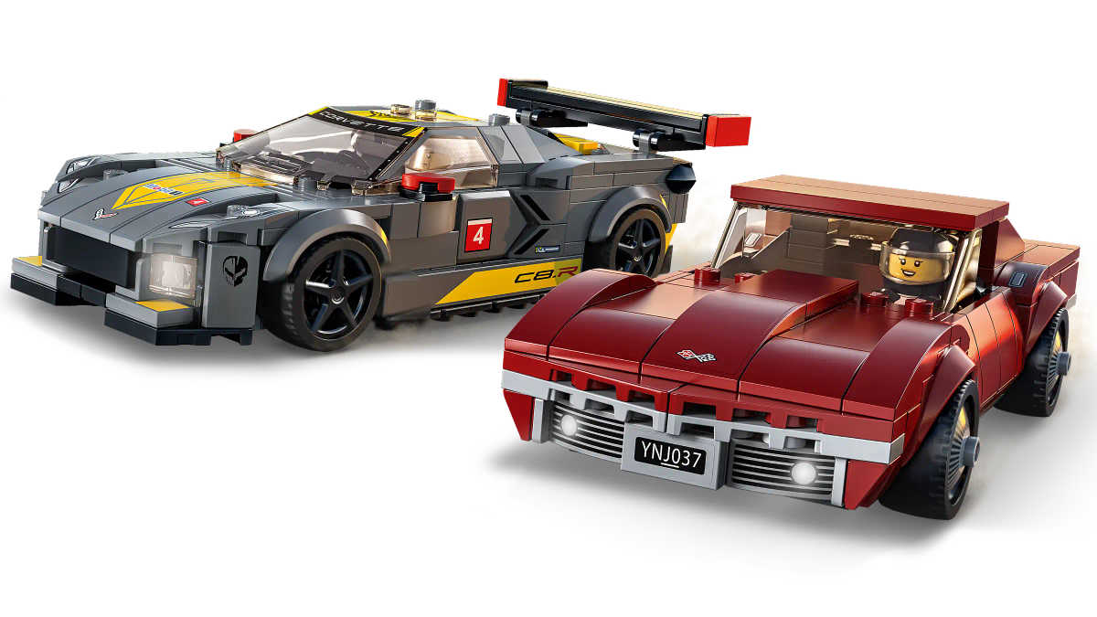 LEGO® Speed Champions - Chevrolet Corvette C8.R Race Car and 1969 Chevrolet Corvette (76903)