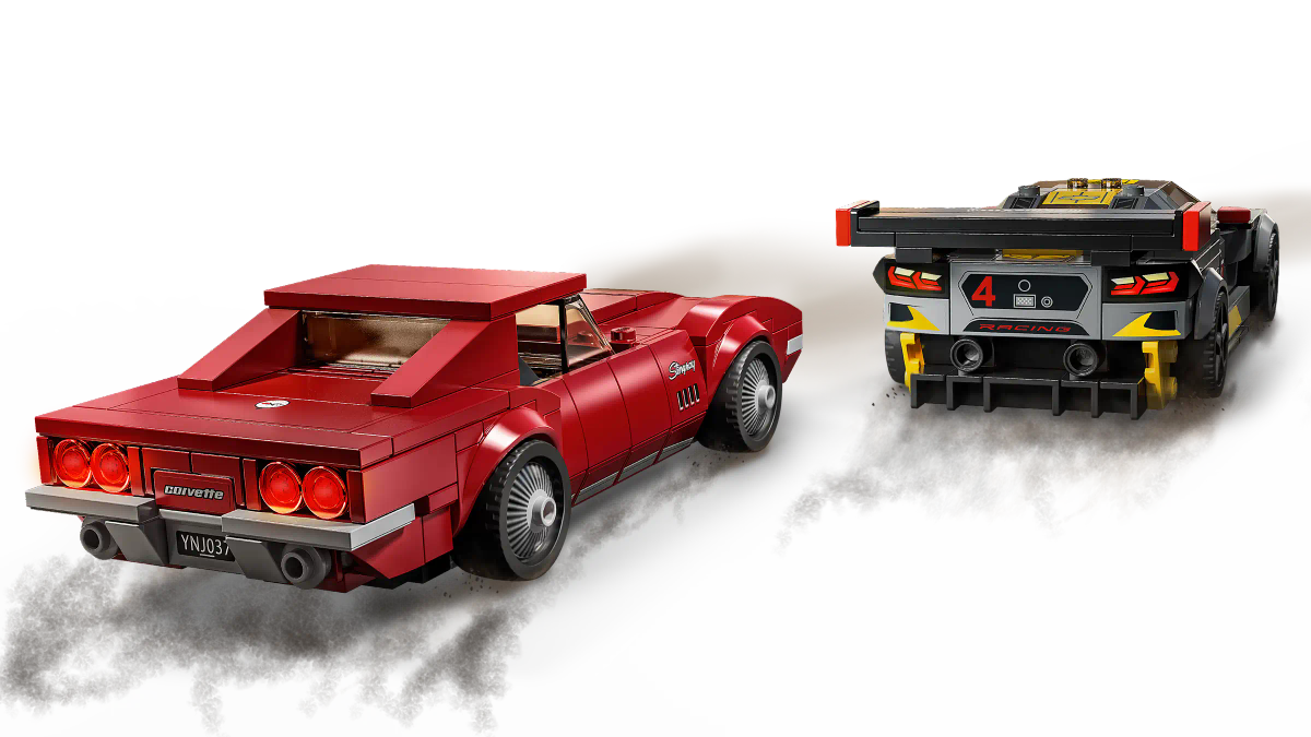 LEGO® Speed Champions - Chevrolet Corvette C8.R Race Car and 1969 Chevrolet Corvette (76903)