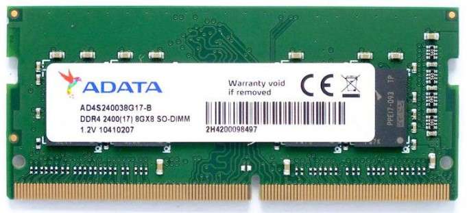 ADATA 8GB DDR4 2400 Laptop Memory