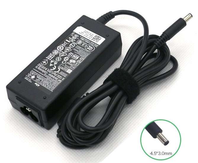 DEll Original 45w Laptop Charger - round pin 3.0mm