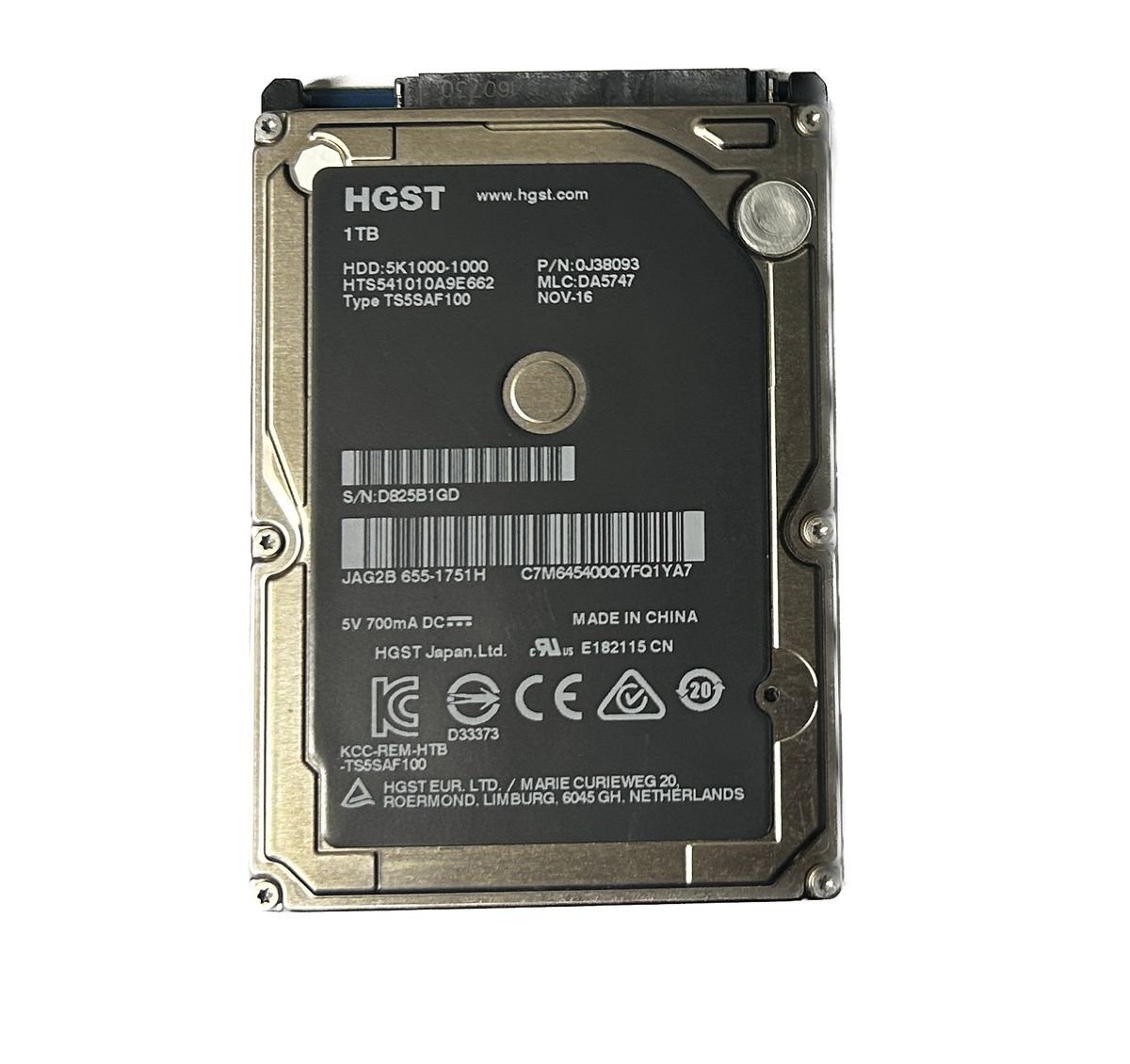 Hitachi 1TB Laptop HDD