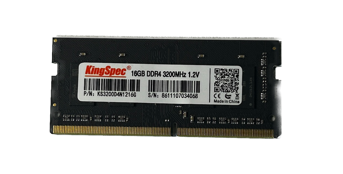 KingSpec 16GB DDR4 3200 Laptop Memory