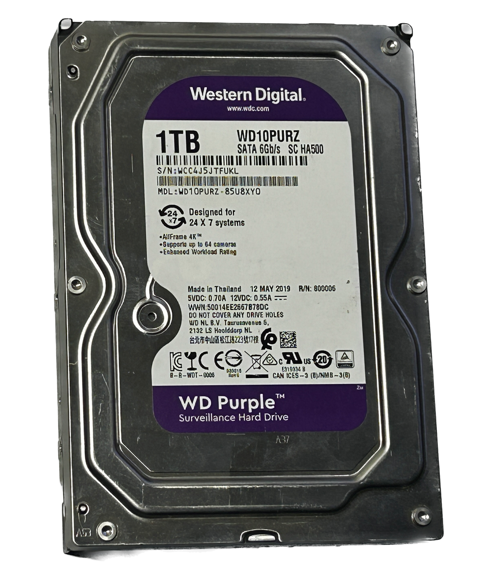 WD Purple 1TB Desktop HDD