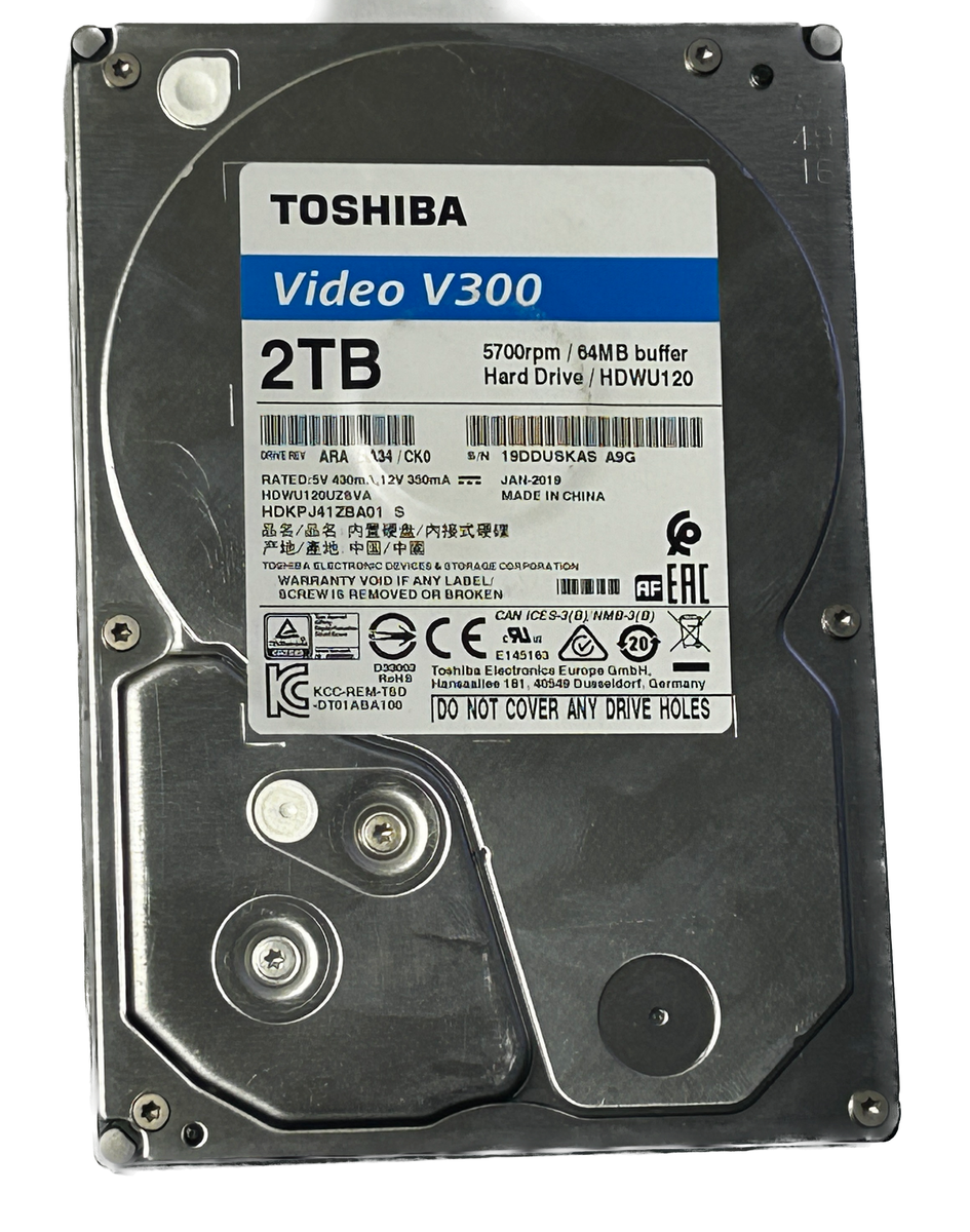 Toshiba V300 2TB Desktop HDD
