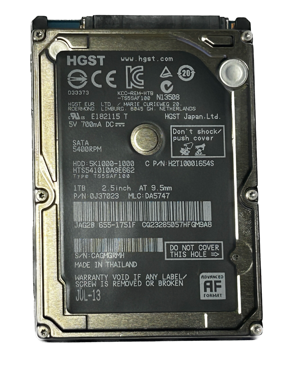 Hitachi 1TB Laptop HDD