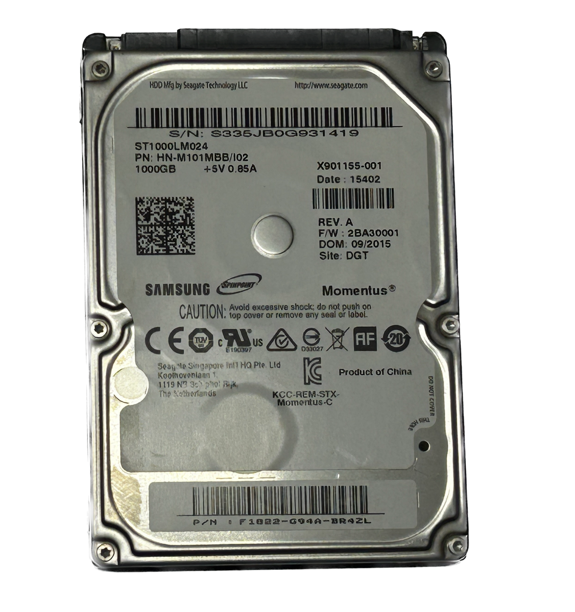 Samsung 1TB Laptop HDD