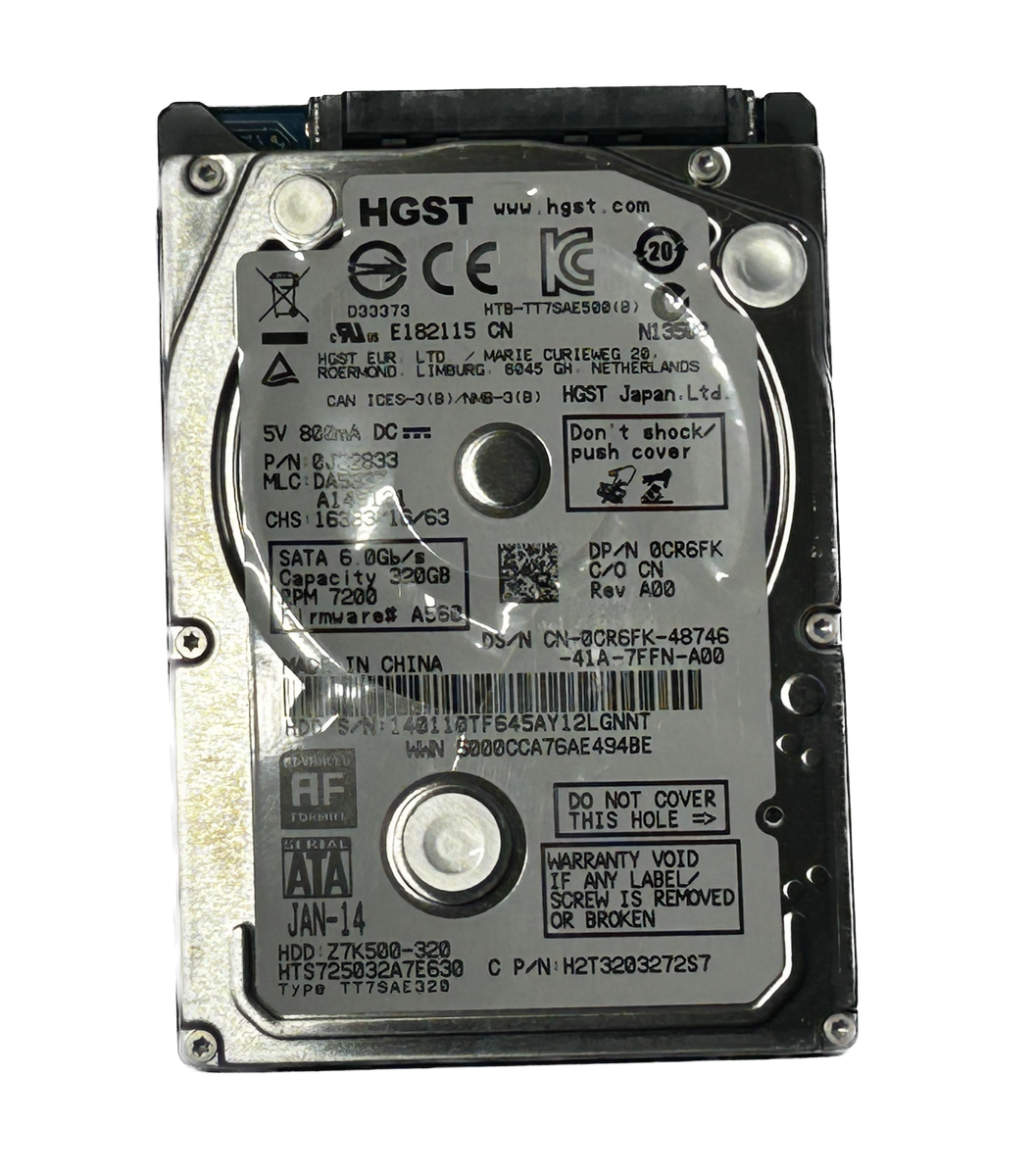 Hitachi 320GB Laptop HDD
