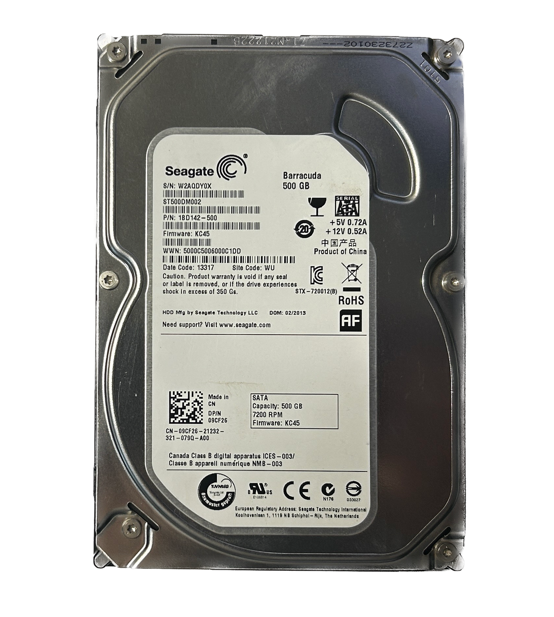 Seagate 500GB Desktop HDD