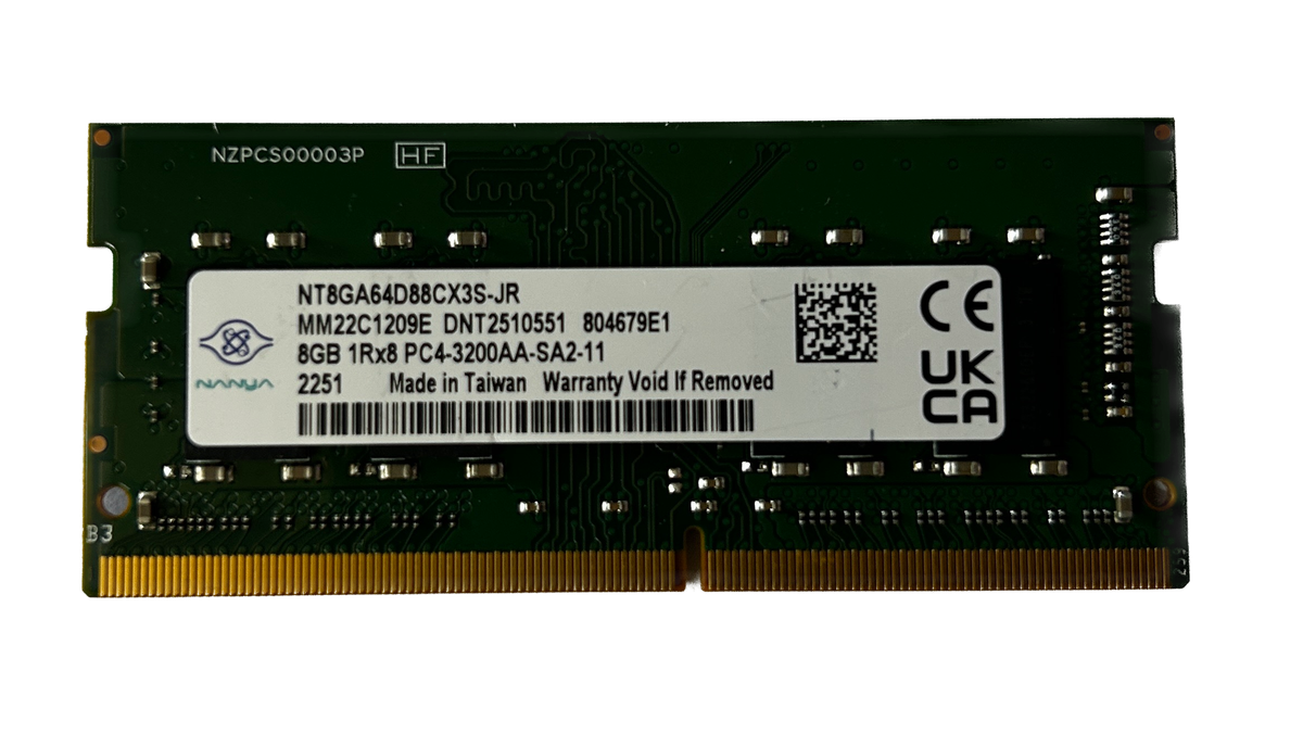 Nanya 8GB DDR4 3200 Laptop Memory