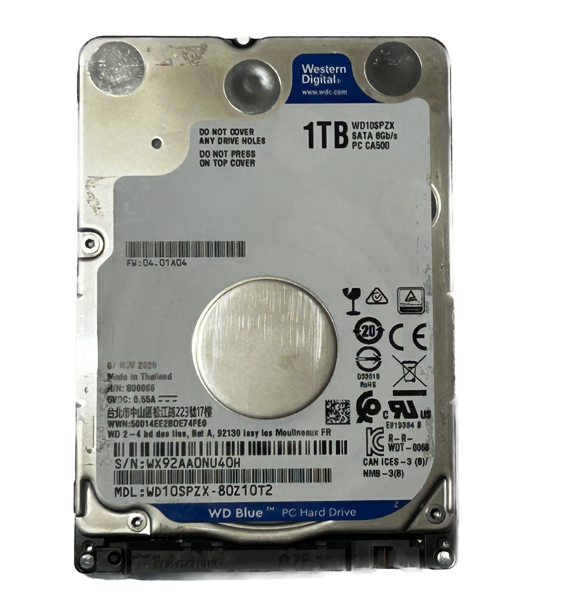 WD Blue 1TB Laptop HDD *59 DAYS ON TIME*