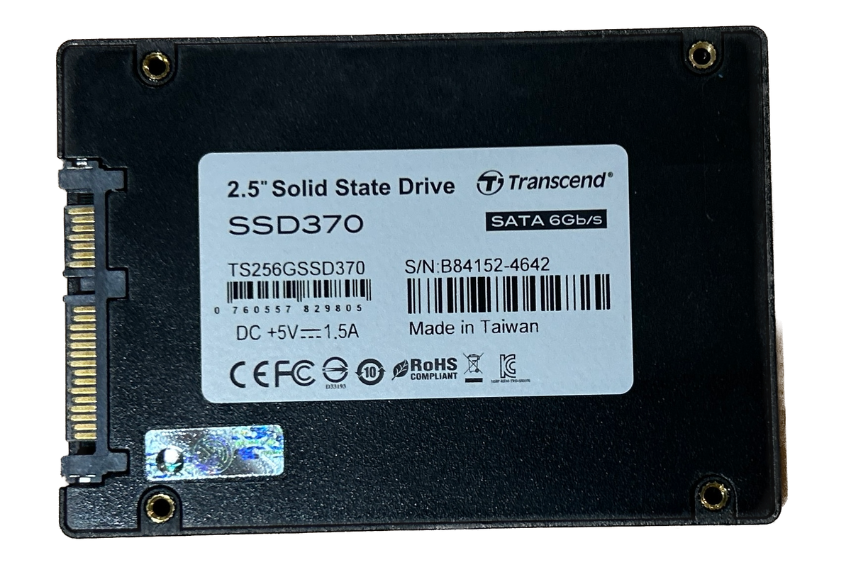 Transcend SSD370 256GB 2.5" SSD