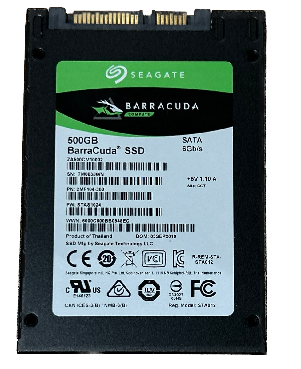 Seagate Barracuda Compute 500GB Laptop SSD