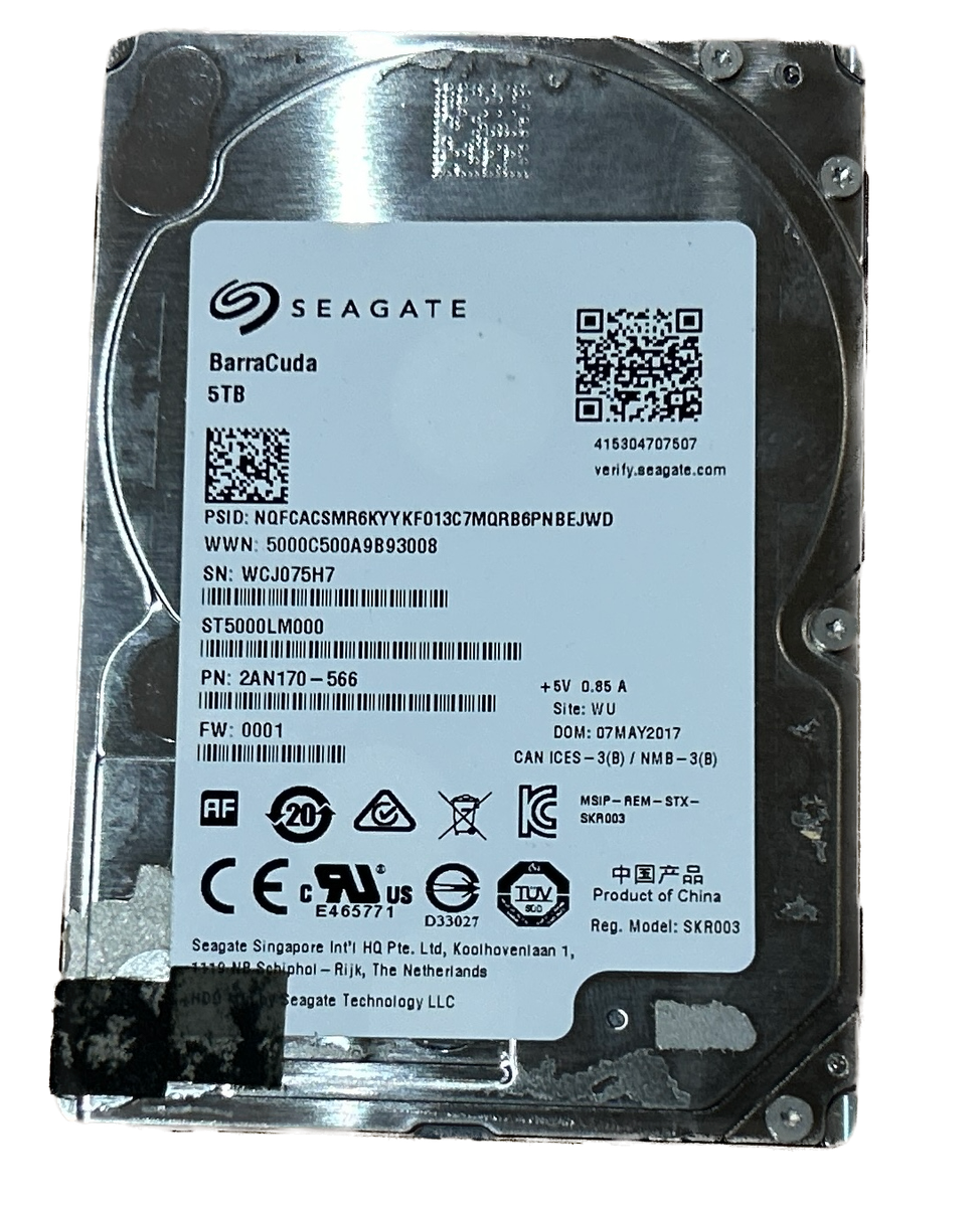 Seagate 5TB 2.5" HDD
