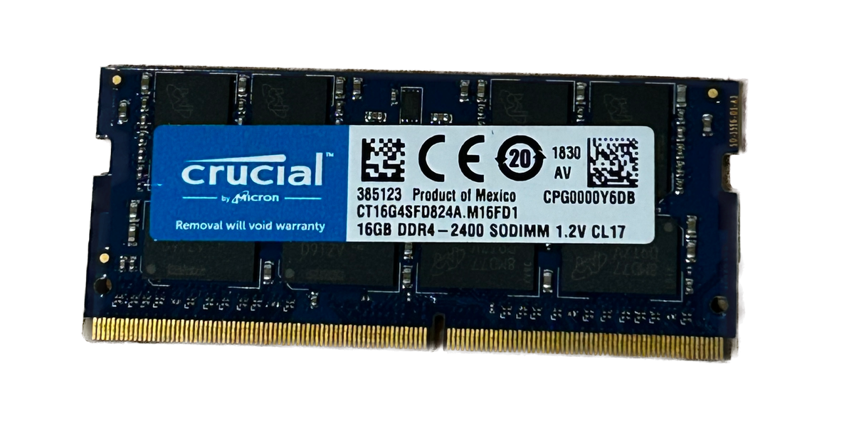 Crucial 16GB DDR4 2400 Laptop Memory