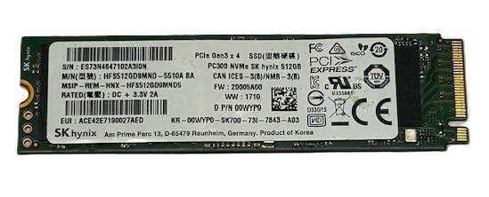 SK Hynix 512GB m.2 2280 PCIe NVMe SSD *80 DAYS ON TIME*