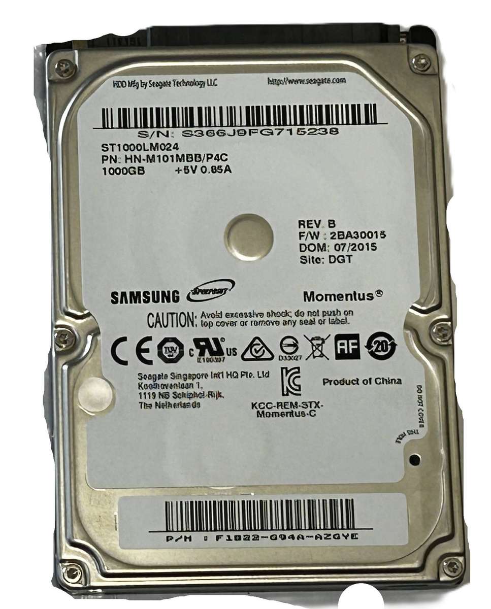 Samsung 1TB Laptop HDD
