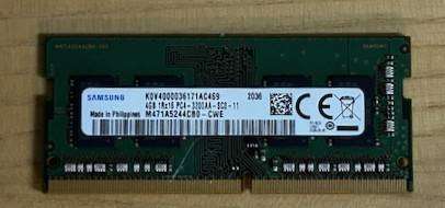 Samsung 4GB DDR4 3200 Laptop Memory