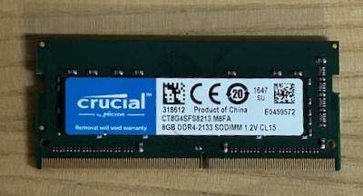 Crucial 8GB DDR4 2133 Laptop Memory