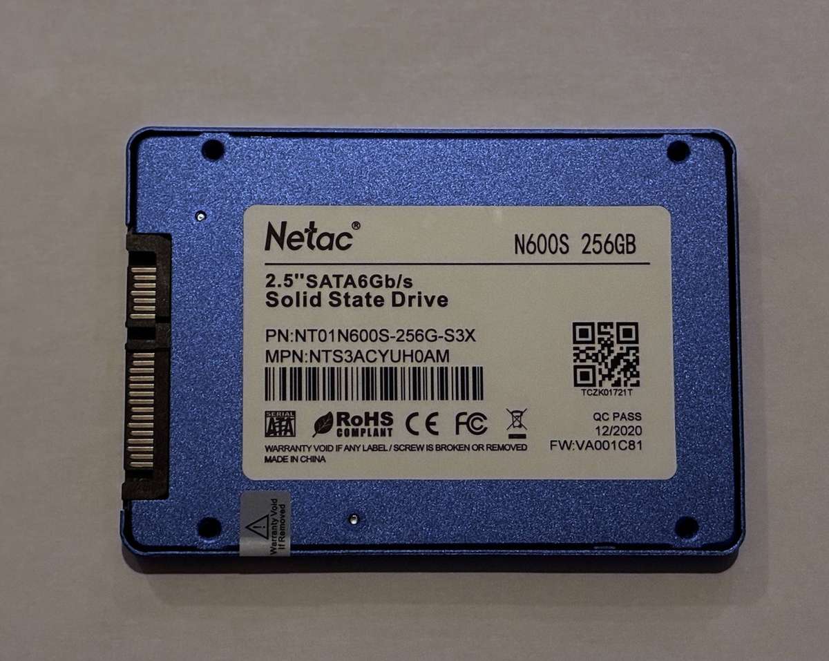 NETAC N600S 256GB SATA 600 2.5 SSD