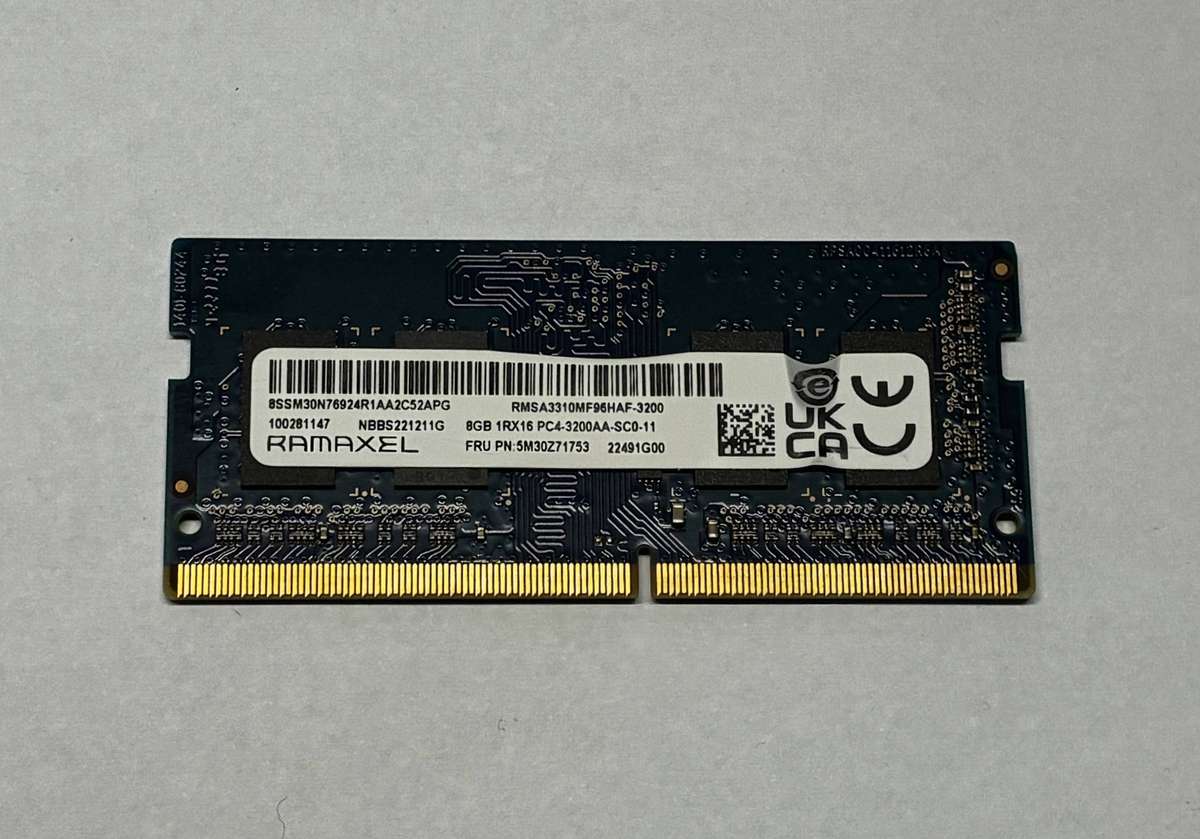 RAMAXEL 8GB PC4 3200 Laptop Memory