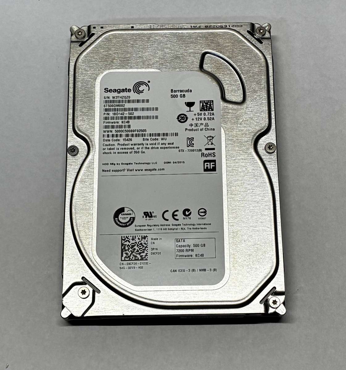 SEAGATE 500GB Desktop HDD