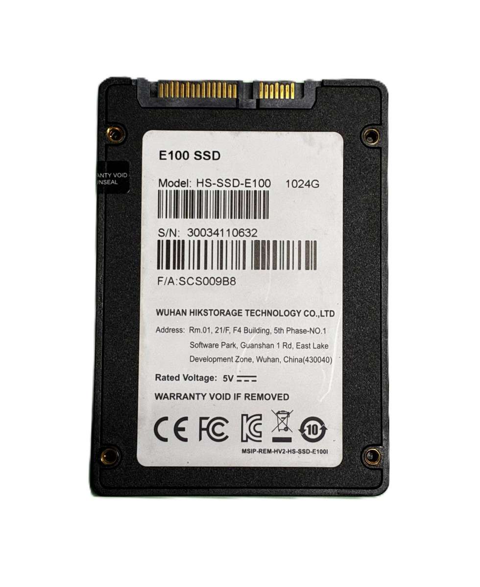 HIKVISION 1TB SATA 600 2.5 SSD *READ FULL DESCRIPTION*