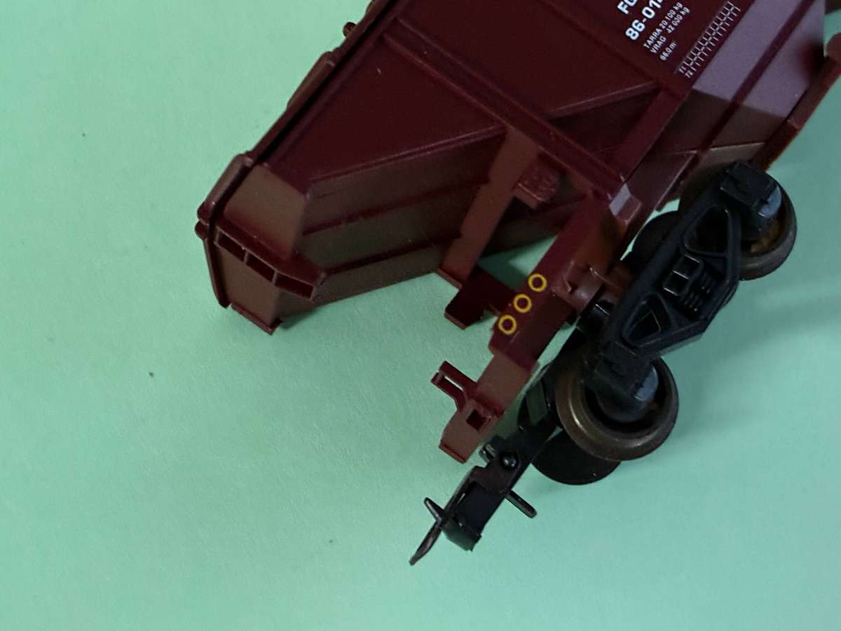 Lima Italy HO SAR/SAS Covered Hoppers x 2 *READ FULL DESCRIPTION*