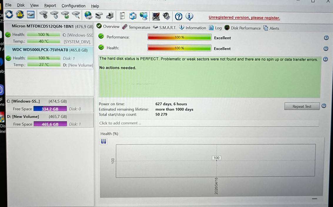 WD Blue 500GB Laptop HDD