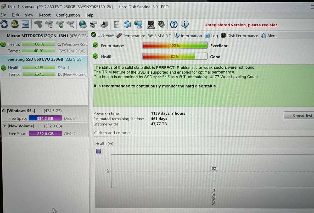 SAMSUNG 860 EVO 250GB SATA 600 2.5 SSD